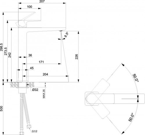 Lidz Orion 001FH LDORI001FHCRM48096