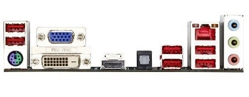 Gigabyte GA-A55M-S2HP / разъемы