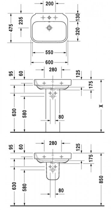 Duravit Happy D.2 231660