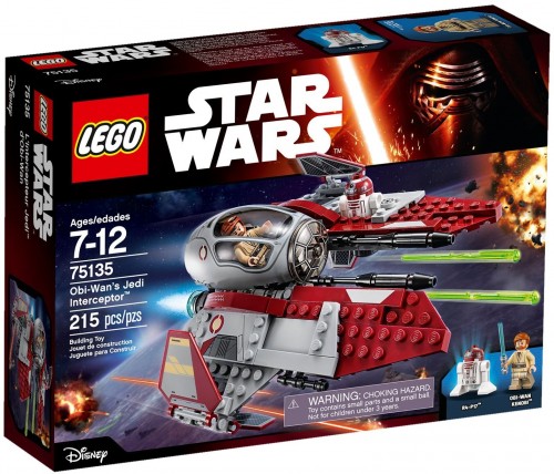 Lego Obi-Wans Jedi Interceptor 75135