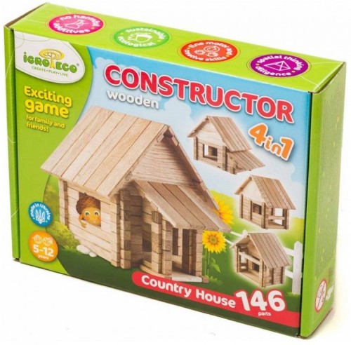 Конструктор Igroteco Country House (4 in 1)