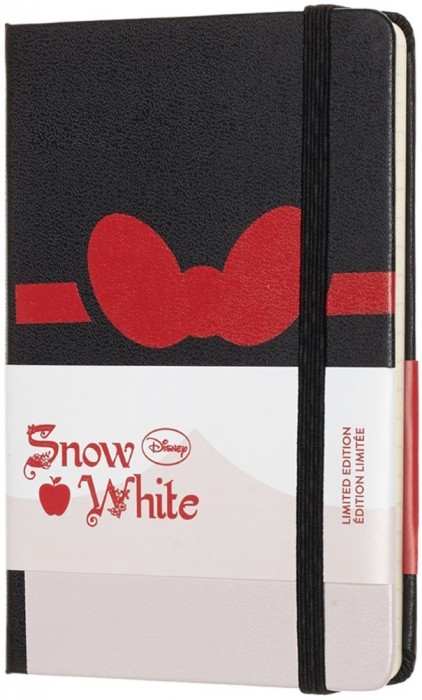 Moleskine Snow White Ruled Notebook Pocket Black