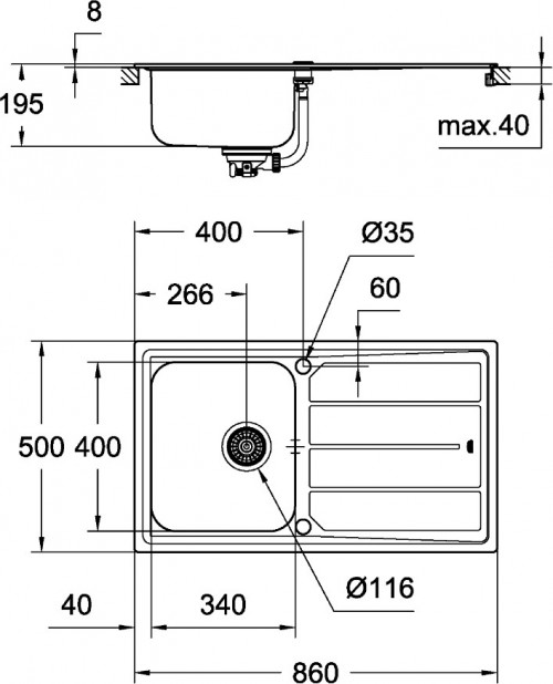 Grohe K500