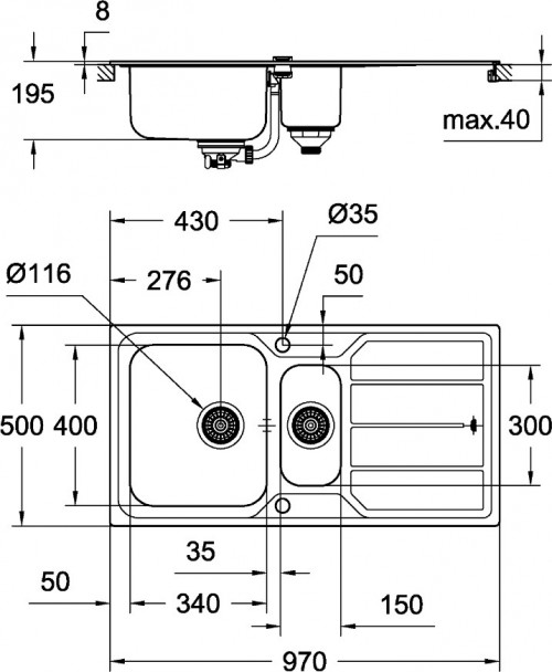 Grohe K500/2