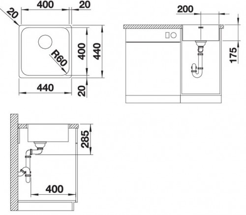 Blanco Supra 400-IF