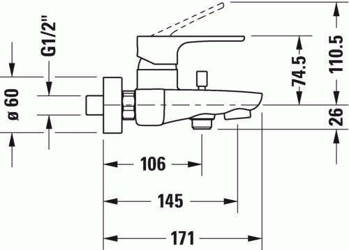 Duravit B.1 B15230000