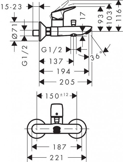 Hansgrohe Logis 71401