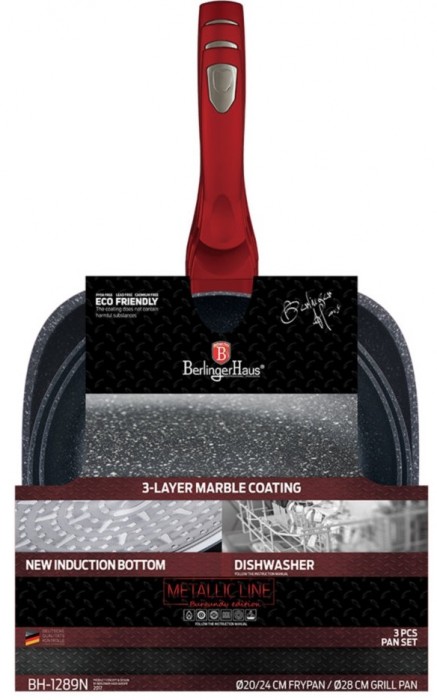 Berlinger Haus Burgundy Metallic BH-1289N