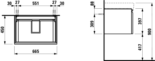 Laufen Pro S 483452