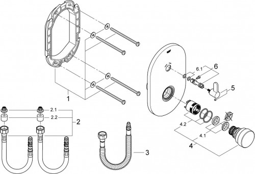 Grohe Eurosmart Cosmopolitan T 36321000