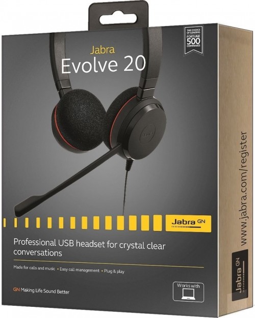 Jabra Evolve 20 Stereo USB-C