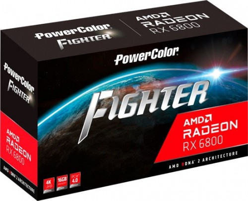 PowerColor Radeon RX 6800 AXRX 6800 16GBD6-3DH/OC