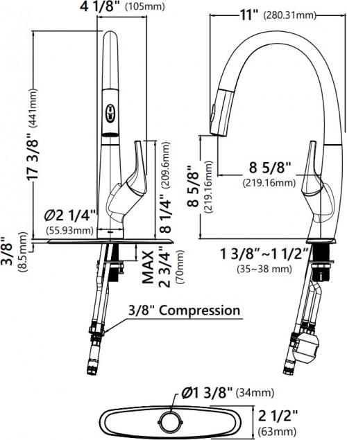 Kraus Arqo KPF-2523SFS