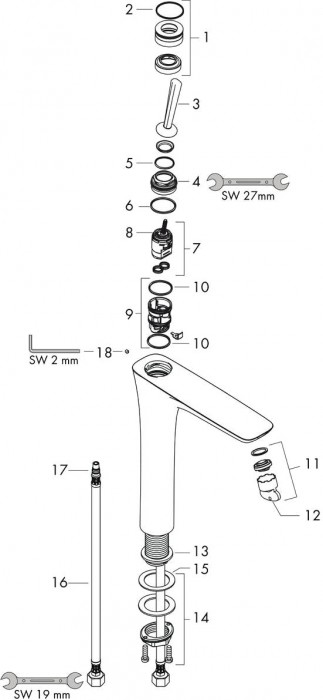 Hansgrohe PuraVida 15081000