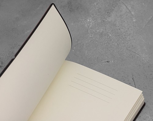 Ciak Plain Notebook Medium Black