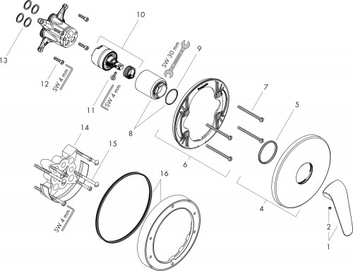 Hansgrohe Novus 71066000