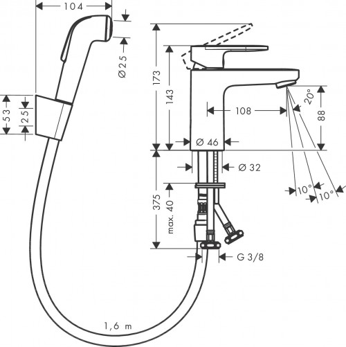 Hansgrohe Vernis Blend 71215000