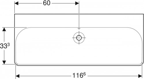 Geberit Smyle Square 120 500225011