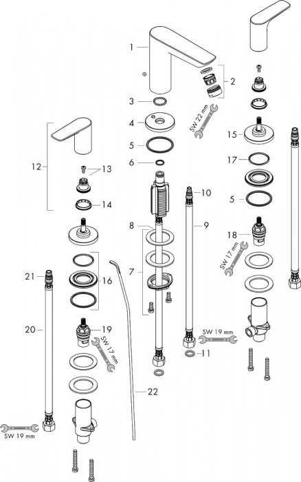 Hansgrohe Talis E 71733000