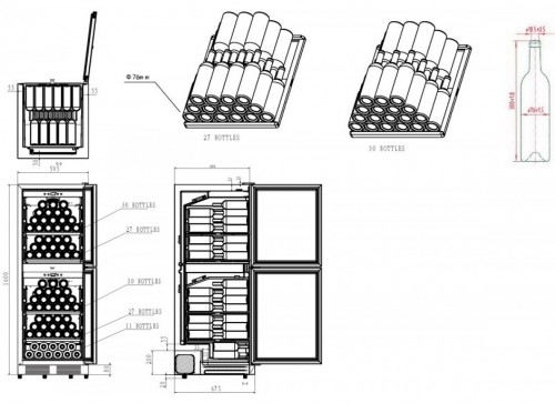 Caso WineChef Pro 126-2D