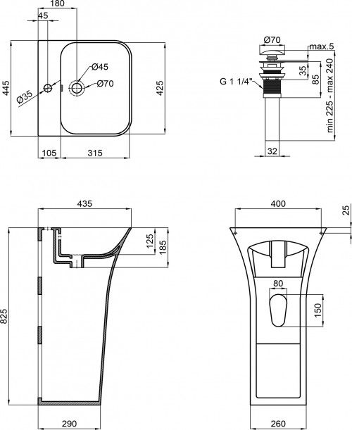 Q-tap Crow QT0511G315W