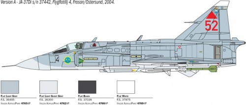 ITALERI Saab JA/AJ 37 Viggen (1:48)