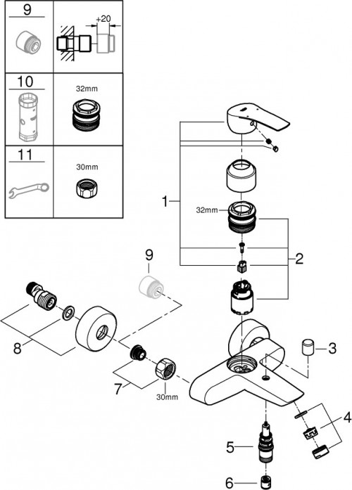 Grohe Eurosmart 33300003