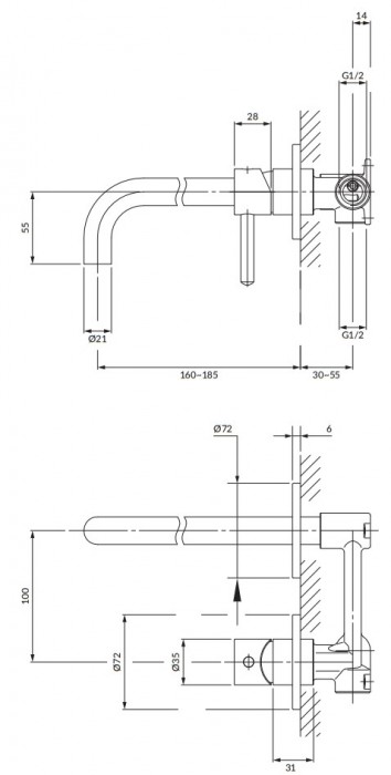 Omnires Y Y1215HCR