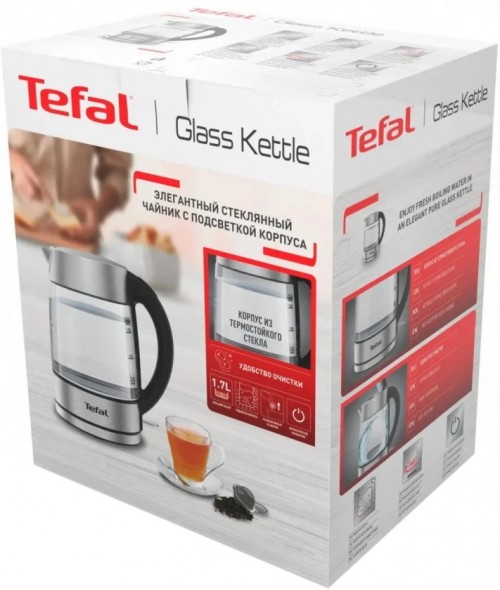 Tefal Glass kettle KI772138