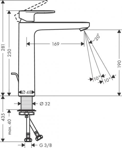 Hansgrohe Vernis Blend 71581000