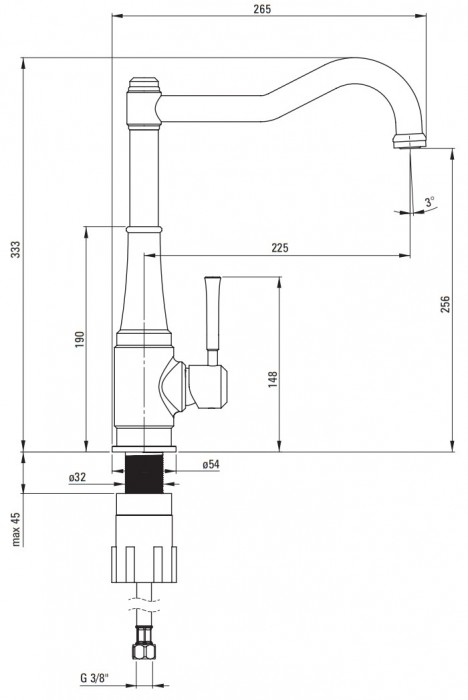 Deante Tamizo BQT 063M