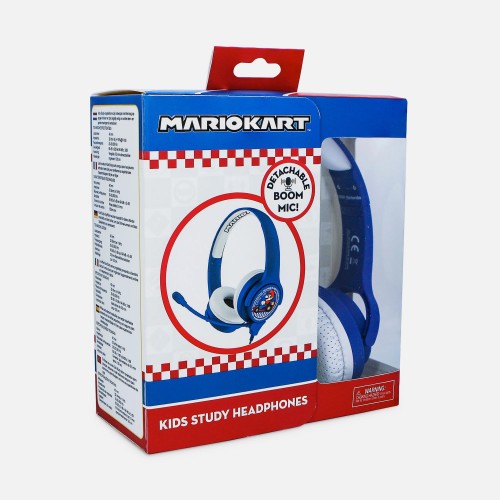 OTL Nintendo Mariokart Blue Kids Interactive Headphones