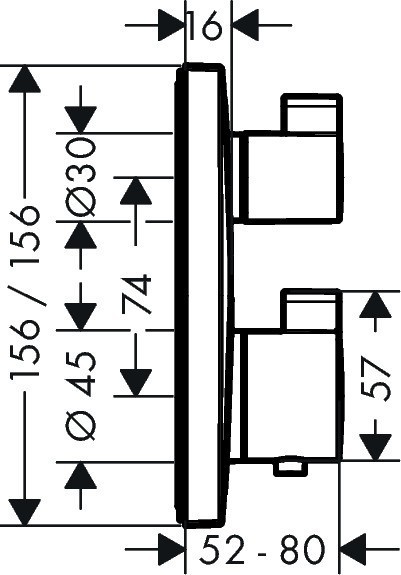 Hansgrohe Croma E 23714000