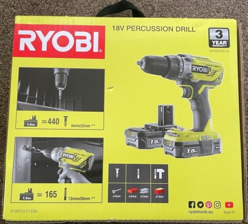 Ryobi R18PD3-215SK