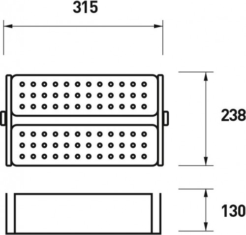 Eurolamp LED-FLM-100/50