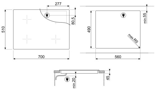 Smeg SI1M7743B