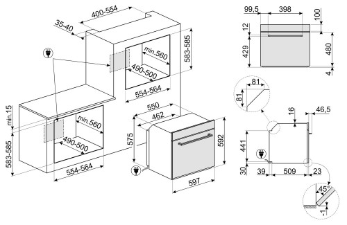 Smeg Linea SO6102M2S