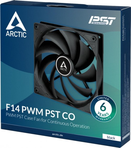 ARCTIC F14 PWM PST CO Black