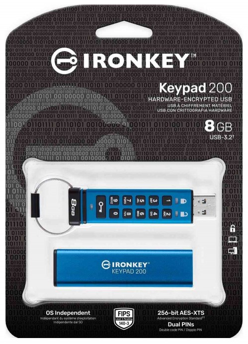 Kingston IronKey Keypad 200 8Gb