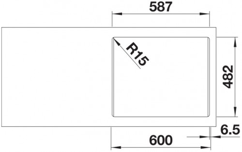 Blanco Dana 6 525323