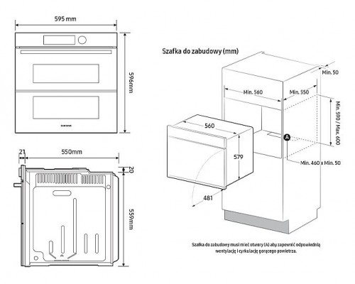 Samsung Dual Cook Flex NV7B4345VAK