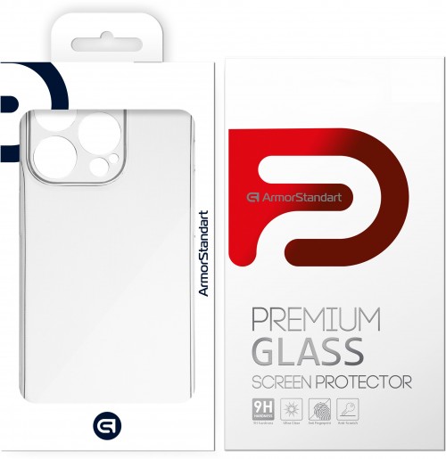 ArmorStandart Air Series for iPhone 14 Pro + Glass