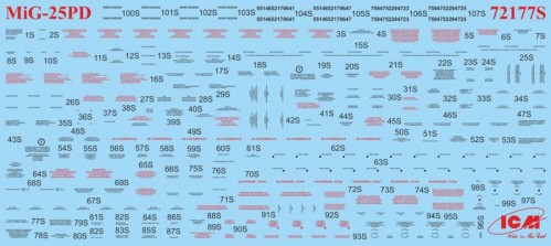ICM MiG-25 PD (1:72) 72177