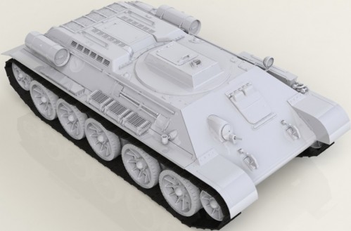 ICM T-34 Tyagach Model 1944 (1:35)