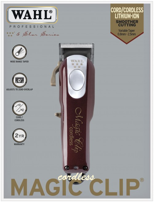 Wahl 5 Star Magic Clip Cordless