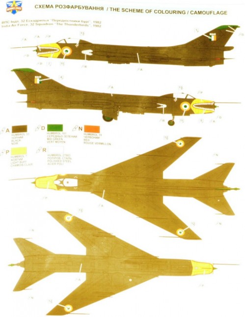 Modelsvit Sukhoi Su-7BMK (1:72)