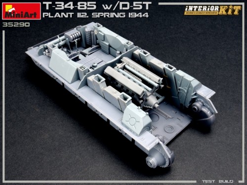 MiniArt T-34/85 w/d-5t. Plant 112. Spring 1944. Interior Kit