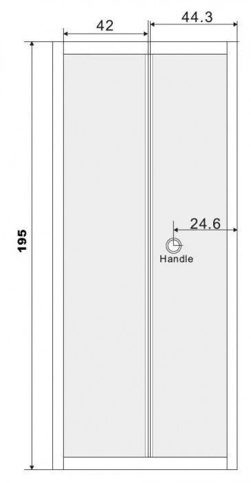 Eger Bifold 599-163-80 (h)