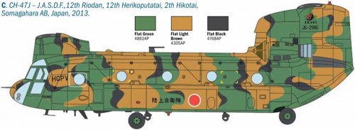 ITALERI Chinook HC.2 CH-47F (1:48)