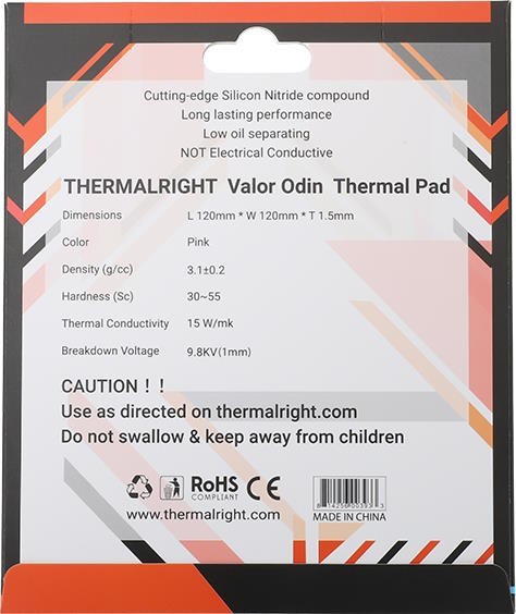 Thermalright Valor Odin 120x120x1.5mm